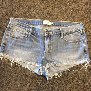 Abercrombie & Fitch jean short shorts